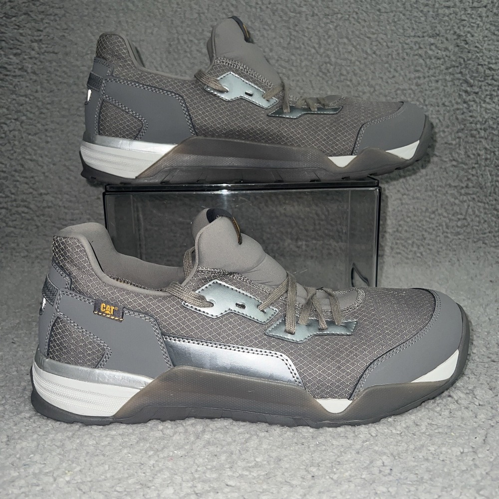 Caterpillar Shoes Men's Size 12W Wide Low-Cut Sprint‎ Textile Alloy Toe CSA Work